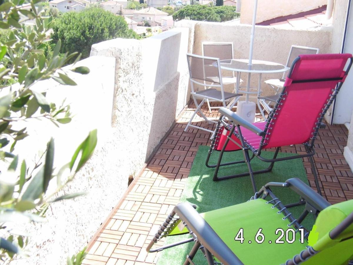 Charmante Chambre Avec Vue Mer La Ciotat Bagian luar foto